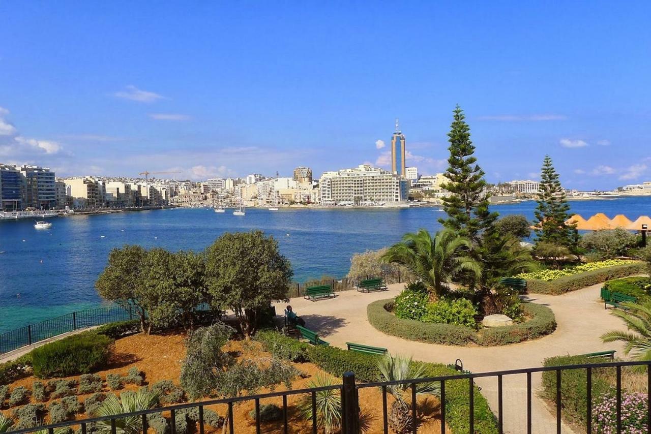 Modern Apartment Just Off The Promenade Sliema Exteriör bild