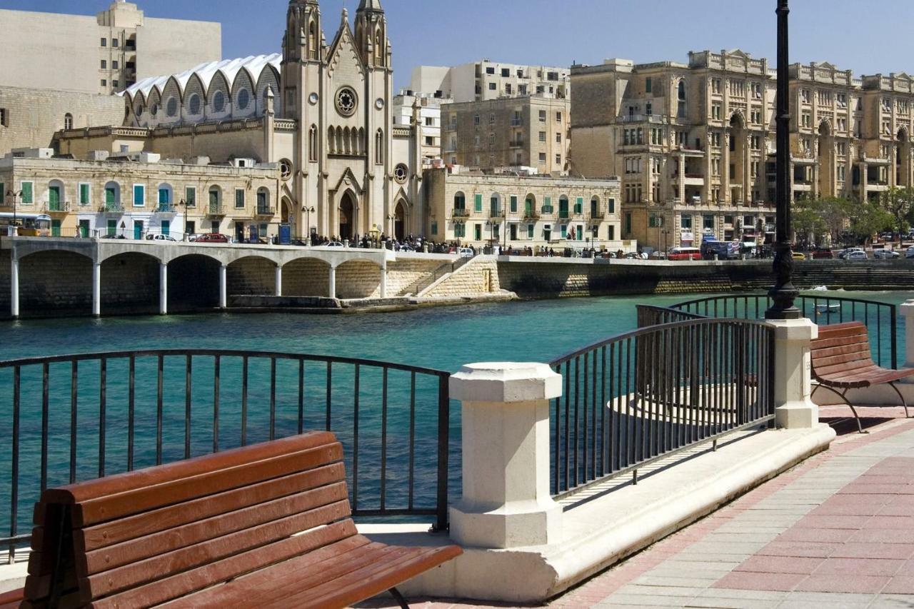 Modern Apartment Just Off The Promenade Sliema Exteriör bild